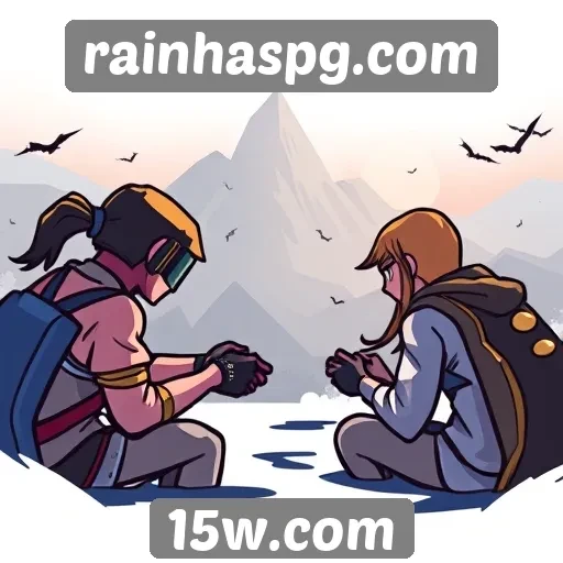 Explorando a comunidade de jogadores no site rainhaspg.com