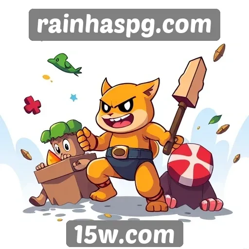 Diversidade de jogos disponíveis em rainhaspg